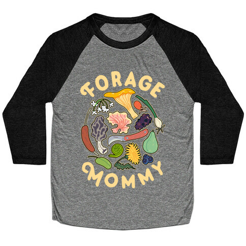 Forage Mommy Baseball Tee