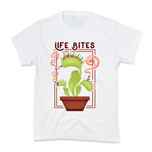 Life Bites Venus Flytrap Kids T-Shirt