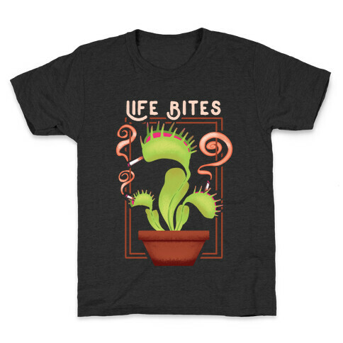 Life Bites Venus Flytrap Kids T-Shirt