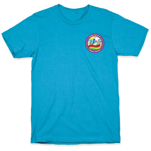 Marched In A Pride Parade Patch Version 2 T-Shirt