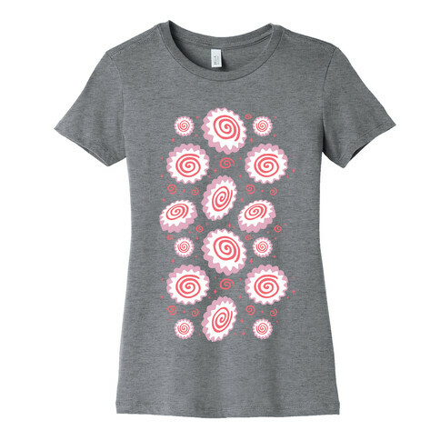 Narutomaki Pattern Womens T-Shirt