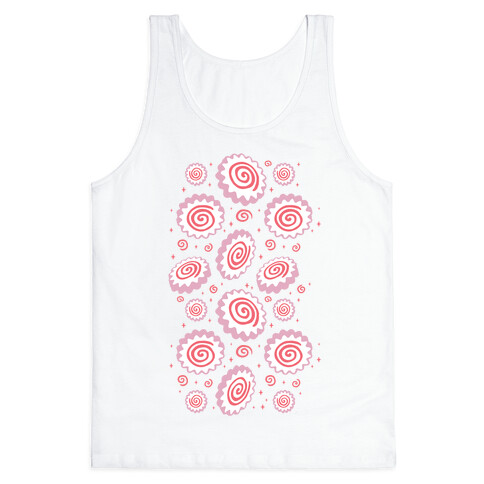 Narutomaki Pattern Tank Top