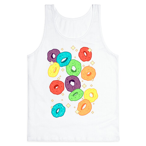 Spacey Fruity Cereal Tank Top