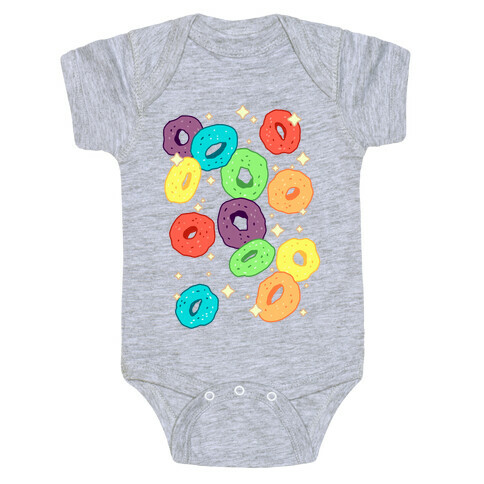 Spacey Fruity Cereal Baby One-Piece