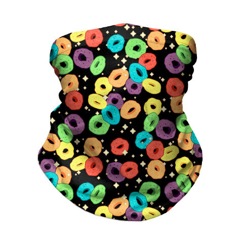 Spacey Fruity Cereal Neck Gaiter