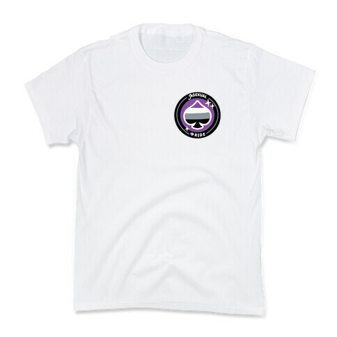 Asexual Pride Patch Kids T-Shirt