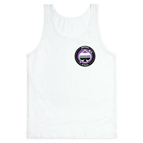 Asexual Pride Patch Tank Top