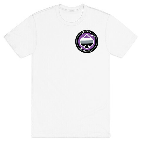 Asexual Pride Patch T-Shirt