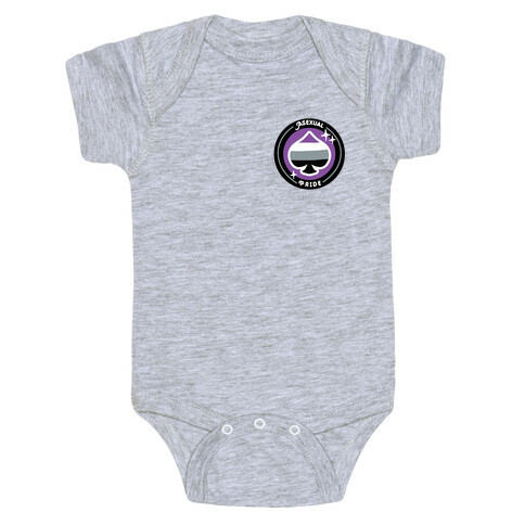 Asexual Pride Patch Baby One-Piece