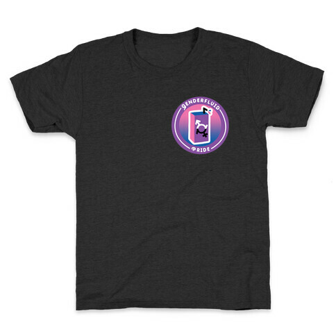 Genderfluid Pride Patch Kids T-Shirt