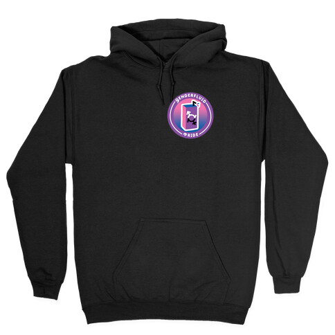 Genderfluid Pride Patch Hooded Sweatshirt