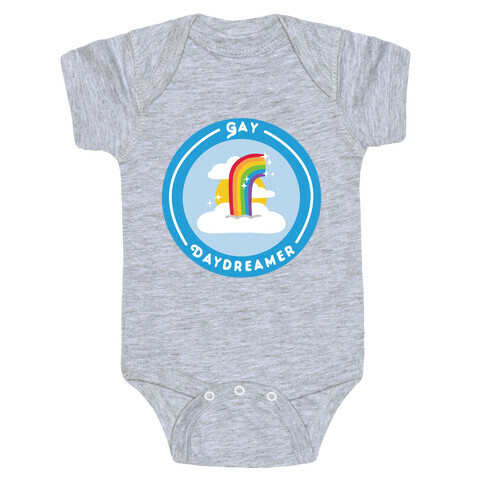 Gay Daydreamer Patch Baby One-Piece