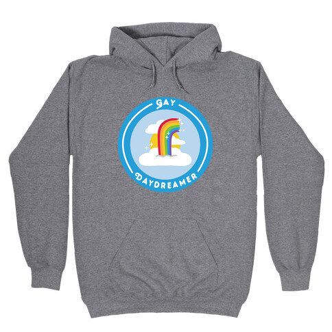 Gay Daydreamer Patch Hooded Sweatshirt