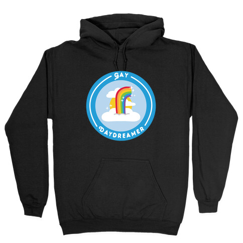 Gay Daydreamer Patch Hooded Sweatshirt