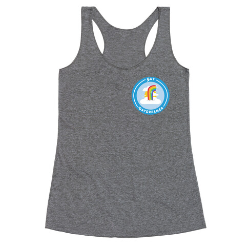 Gay Daydreamer Patch Racerback Tank Top