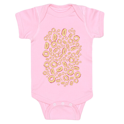 Spaghettios Pattern Baby One-Piece