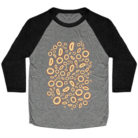 Spaghettios Pattern Baseball Tee