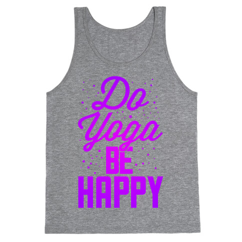 Do Yoga Be Happy Tank Top