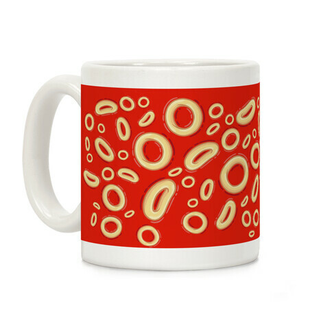 Spaghettios Pattern Coffee Mug