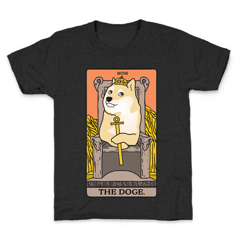 The Doge Tarot Parody Kids T-Shirt