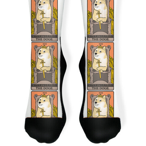 The Doge Tarot Parody Sock