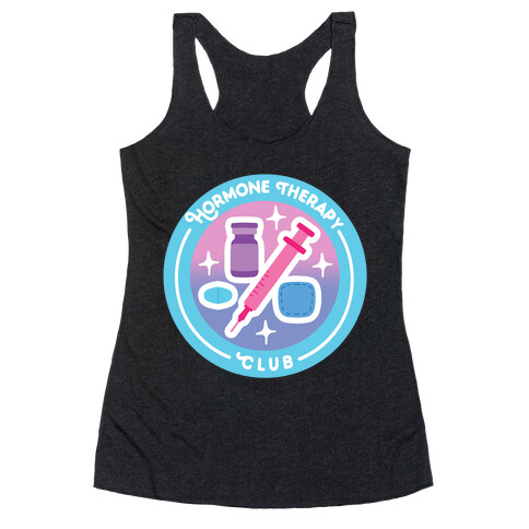 Hormone Therapy Club Patch Racerback Tank Top