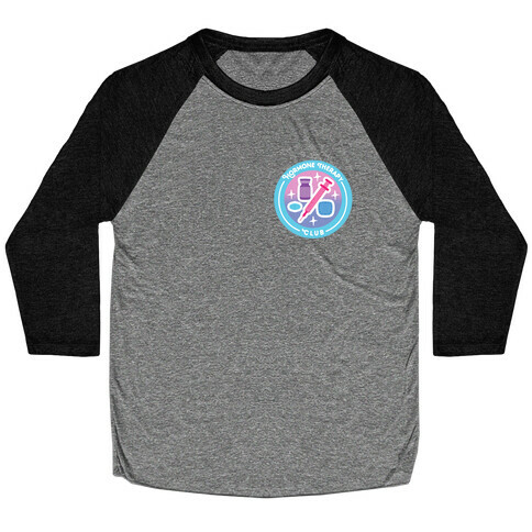 Hormone Therapy Club Patch Baseball Tee