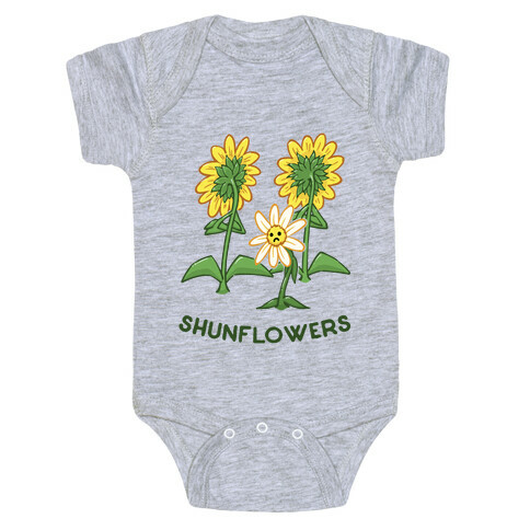 Shunflowers Baby One-Piece