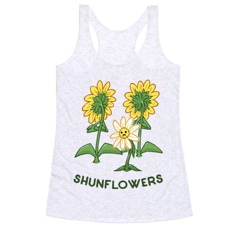 Shunflowers Racerback Tank Top