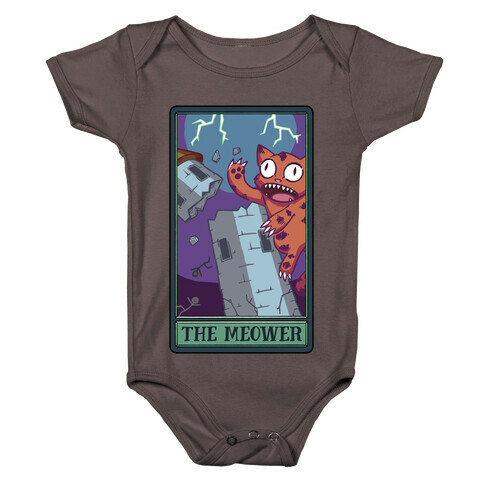 The Meower Tarot Card Baby One-Piece