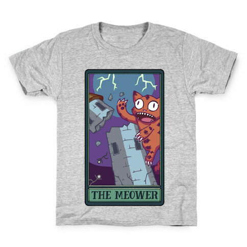 The Meower Tarot Card Kids T-Shirt