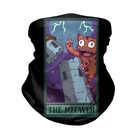 The Meower Tarot Card Neck Gaiter