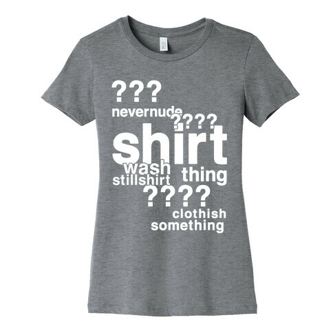 Sherlock Drunk Observations Shirt Womens T-Shirt