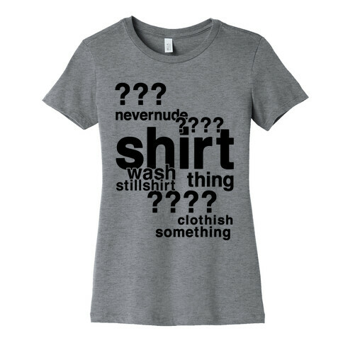 Sherlock Drunk Observations Shirt Womens T-Shirt