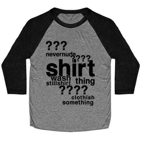 Sherlock Drunk Observations Shirt Baseball Tee