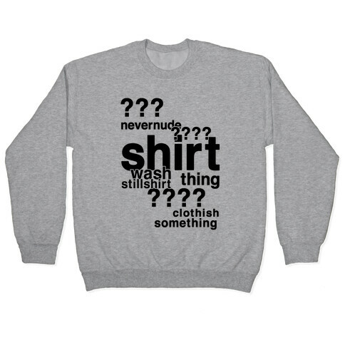 Sherlock Drunk Observations Shirt Pullover