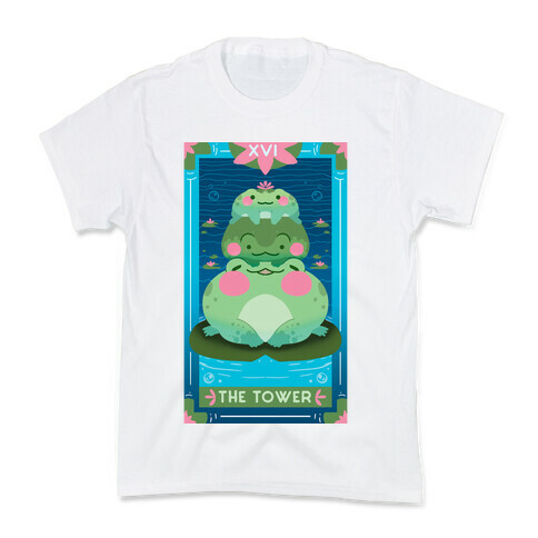 The Tower of Frogs Kids T-Shirt