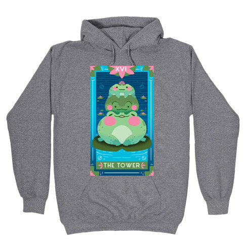 The Tower of Frogs Hooded Sweatshirt