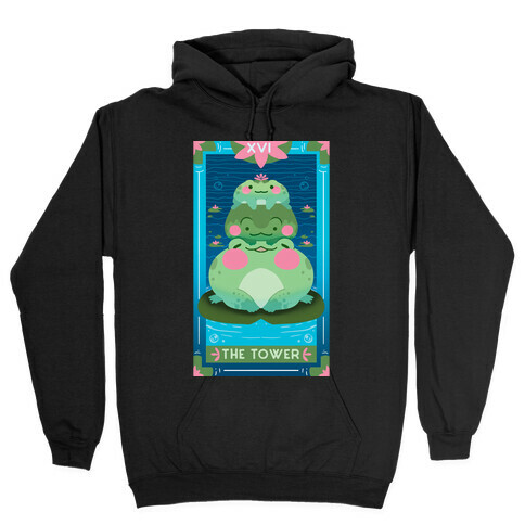 The Tower of Frogs Hooded Sweatshirt