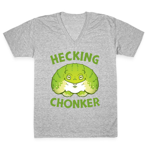 Hecking Chonker V-Neck Tee Shirt