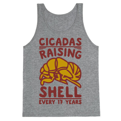 Cicadas Raising Shell  Tank Top