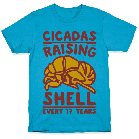 Cicadas Raising Shell  T-Shirt