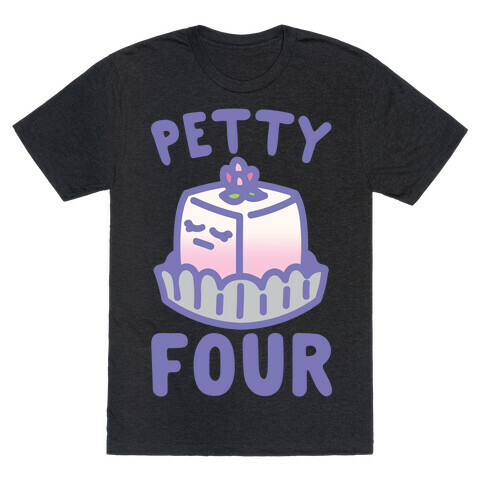 Petty Four White Print T-Shirt