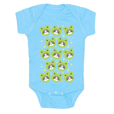 Frog Hat Cat Baby One-Piece