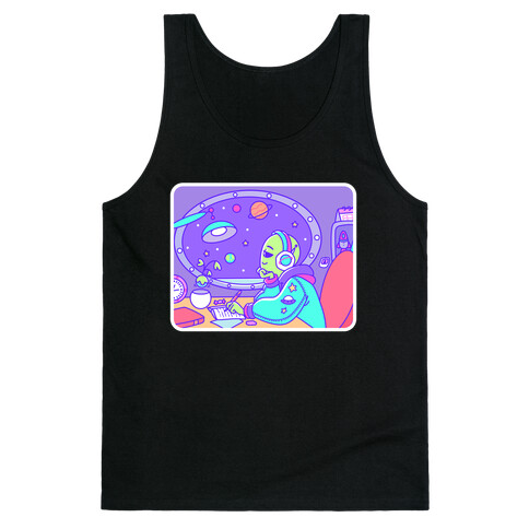 Chillhop Alien Tank Top