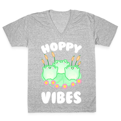 Hoppy Vibes V-Neck Tee Shirt