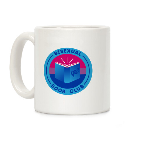 Bisexual Book Club Patch Coffee Mug