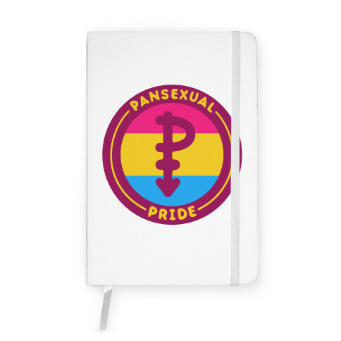 Pansexual Pride Patch  Notebook