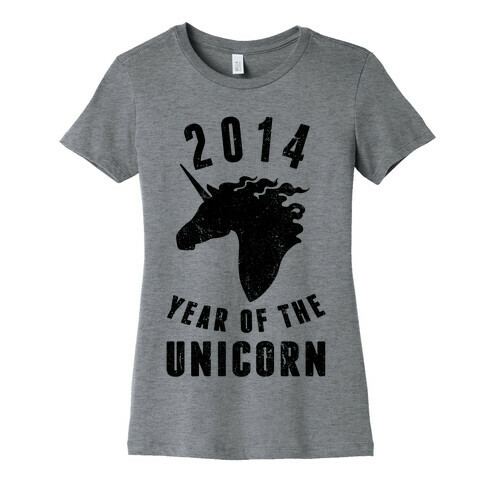 2014 Year of the Unicorn Womens T-Shirt