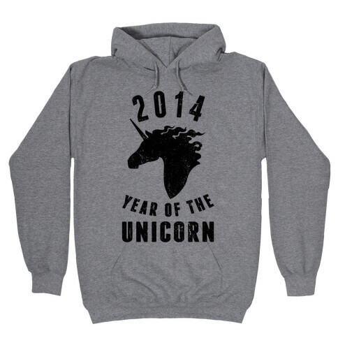 2014 Year of the Unicorn Hooded Sweatshirt